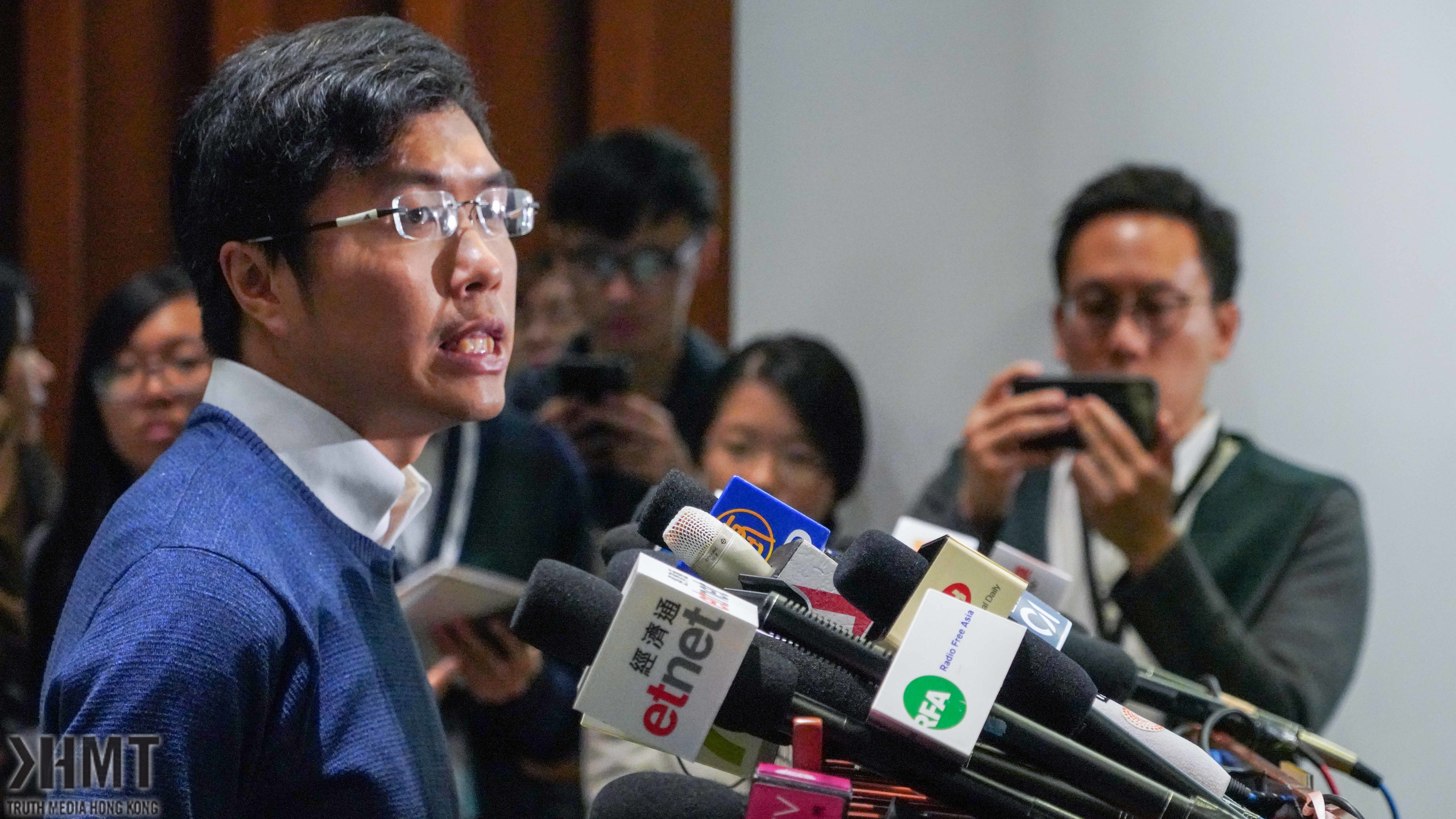 區諾軒：進入議會心情複雜 對被高呼「燒基本法可恥」行為感疑惑 – TMHK – Truth Media (Hong Kong)