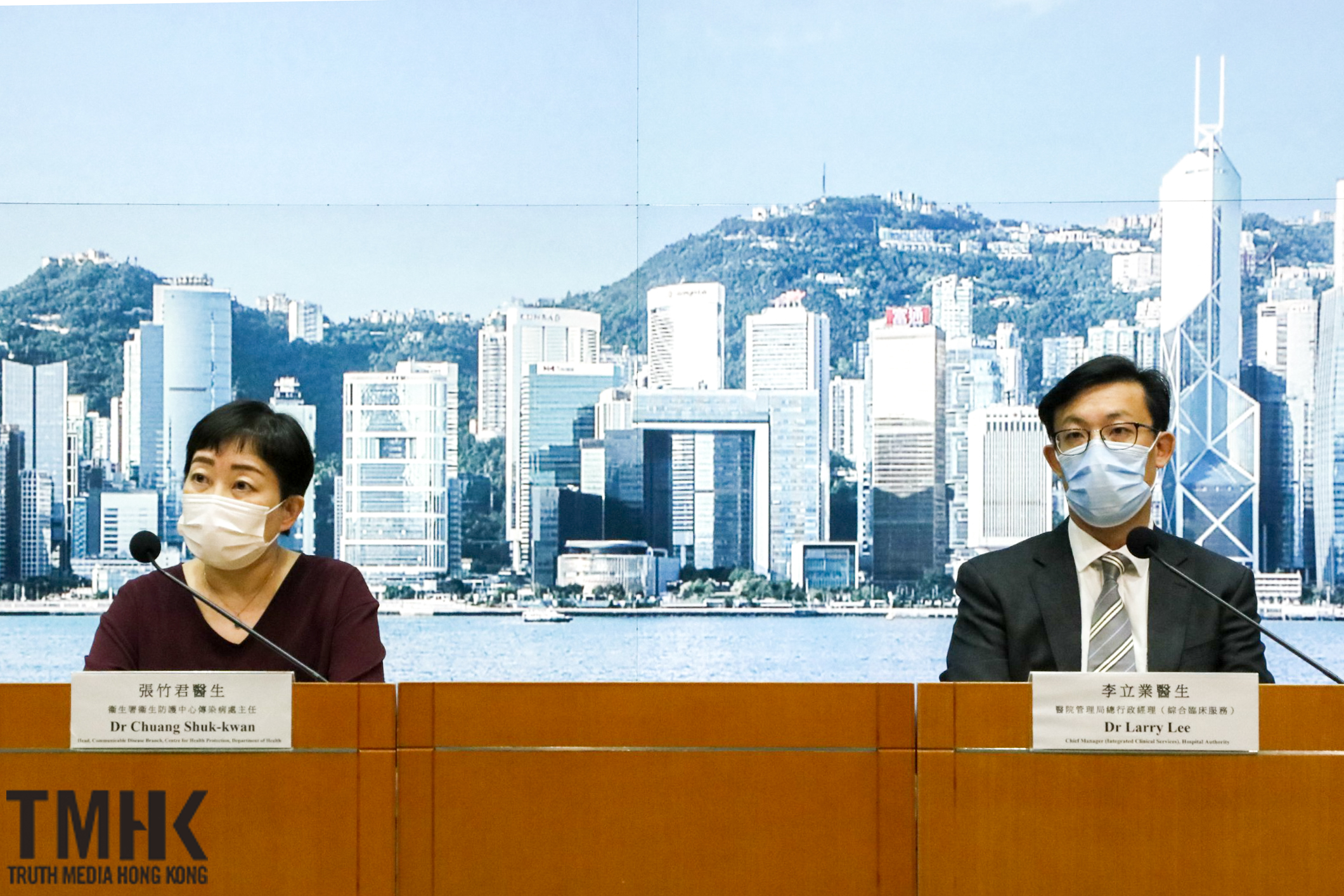 增一宗本地新冠確診個案張竹君 不排除機場內有傳播鏈籲相關員工接種疫苗減感染風險 Tmhk Truth Media Hong Kong